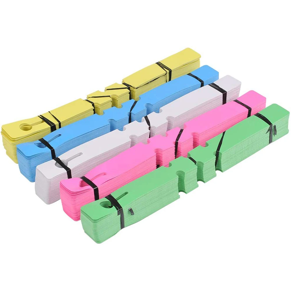 50pcs-pack Пластик прочный подвесные бирки для растений устойчивы к ультрафиолетовому излучению и садоводство Этикетки кольцо набор бирок с изображениями цветов и растений метки GT058