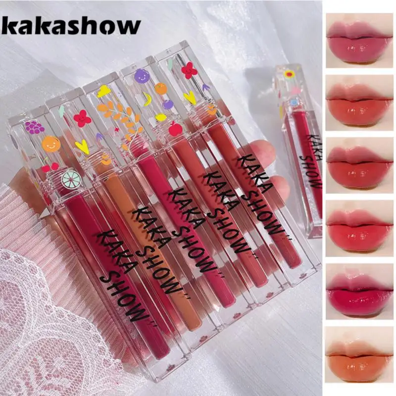 

Glasting Water Lip Gloss Juicy Jelly Lip Colour Tint Moisturizing Comfort Lips Makeup Cosmetics TSLM1