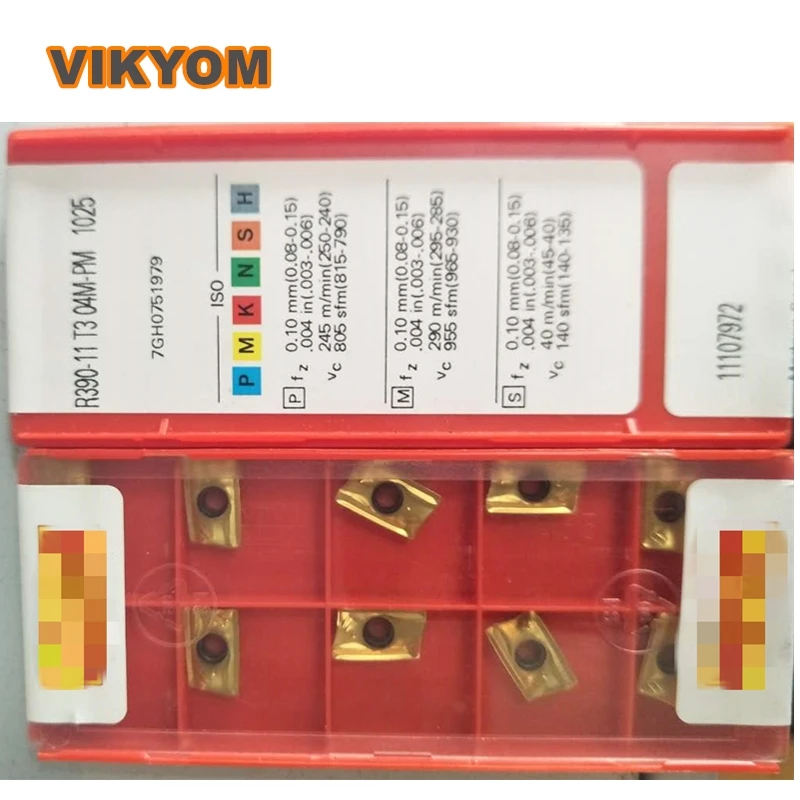 

Free Shipping Carbide Inserts R390-11T304M-PM R390-11T308M-PM 1030 1025 4240 4030 CNC Inserts Plates Lathe Cutter Turning Tools