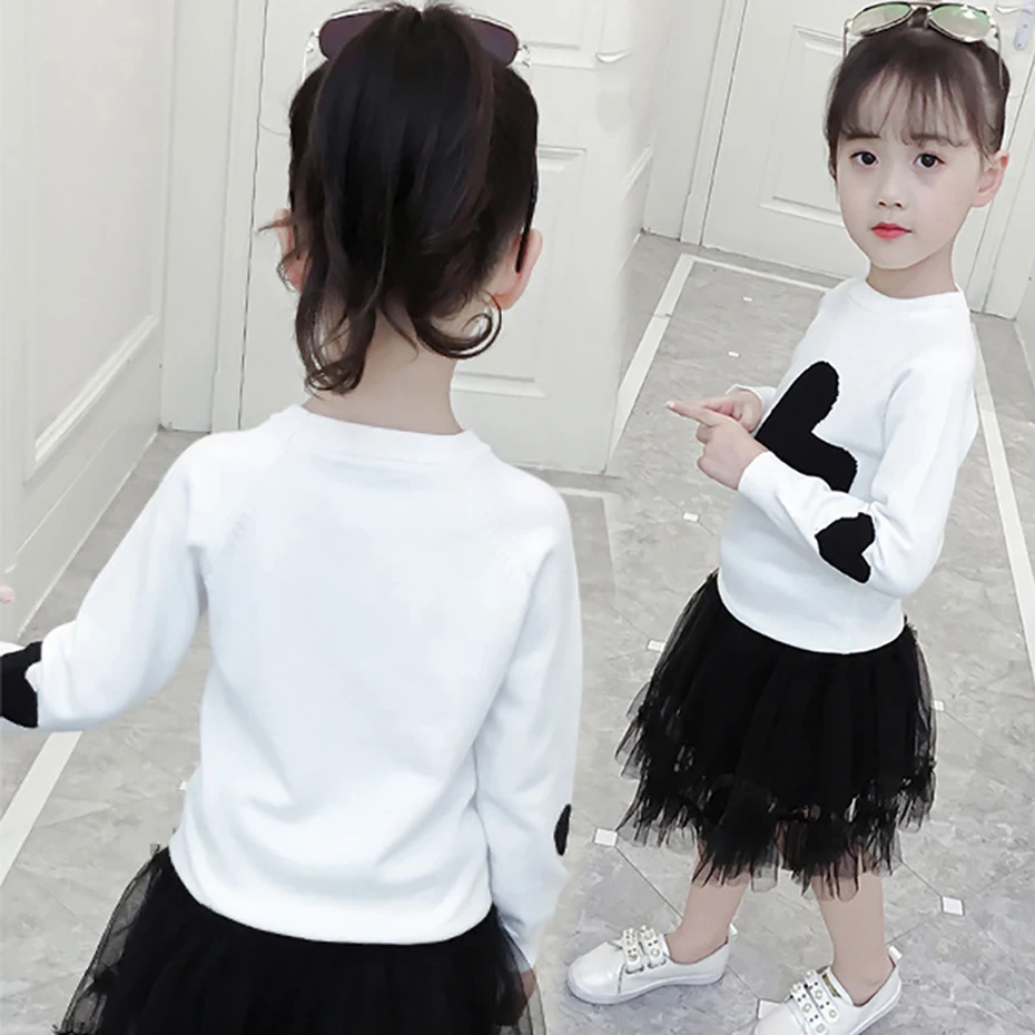

Girls Sweater Print Sweater For Girls Spring Kids Clothes Teen Kids Top Childrens Costume For Teenage Girl 6 8 12 Years