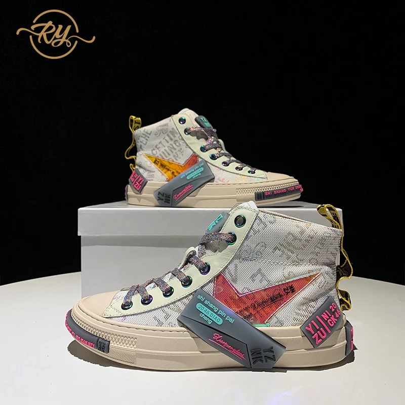 RY RELAA женские кроссовки 2018 модная Натуральная кожа роскошная дизайнерская обувь