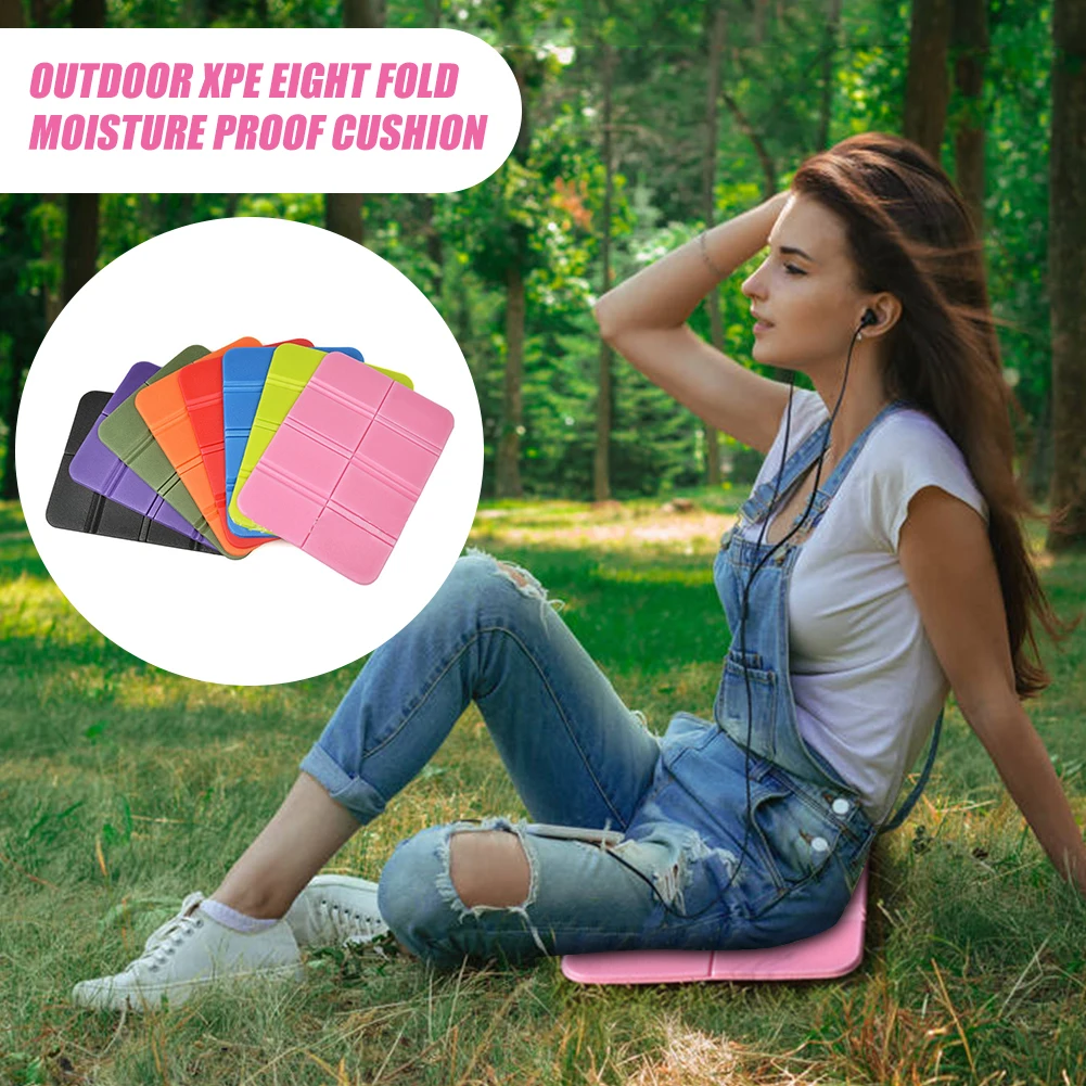 

Foldable Outdoor Travel Mat Moisture-proof Cushion Portable Picnic Seat Pad Folding Camping Moistureproof Cushion Mattress Pad