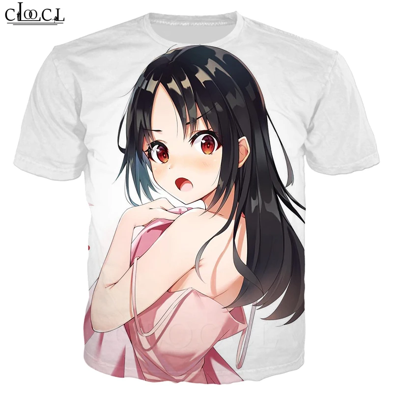 Аниме Kaguya Sama Love Is War футболка для мужчин и женщин с 3D принтом Shinomiya свитшот