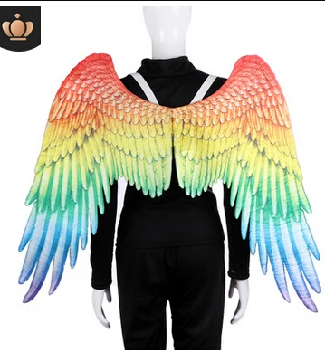 Хэллоуин 3D Крылья Ангела Марди Гра темативечерние Косплей крылья для детей