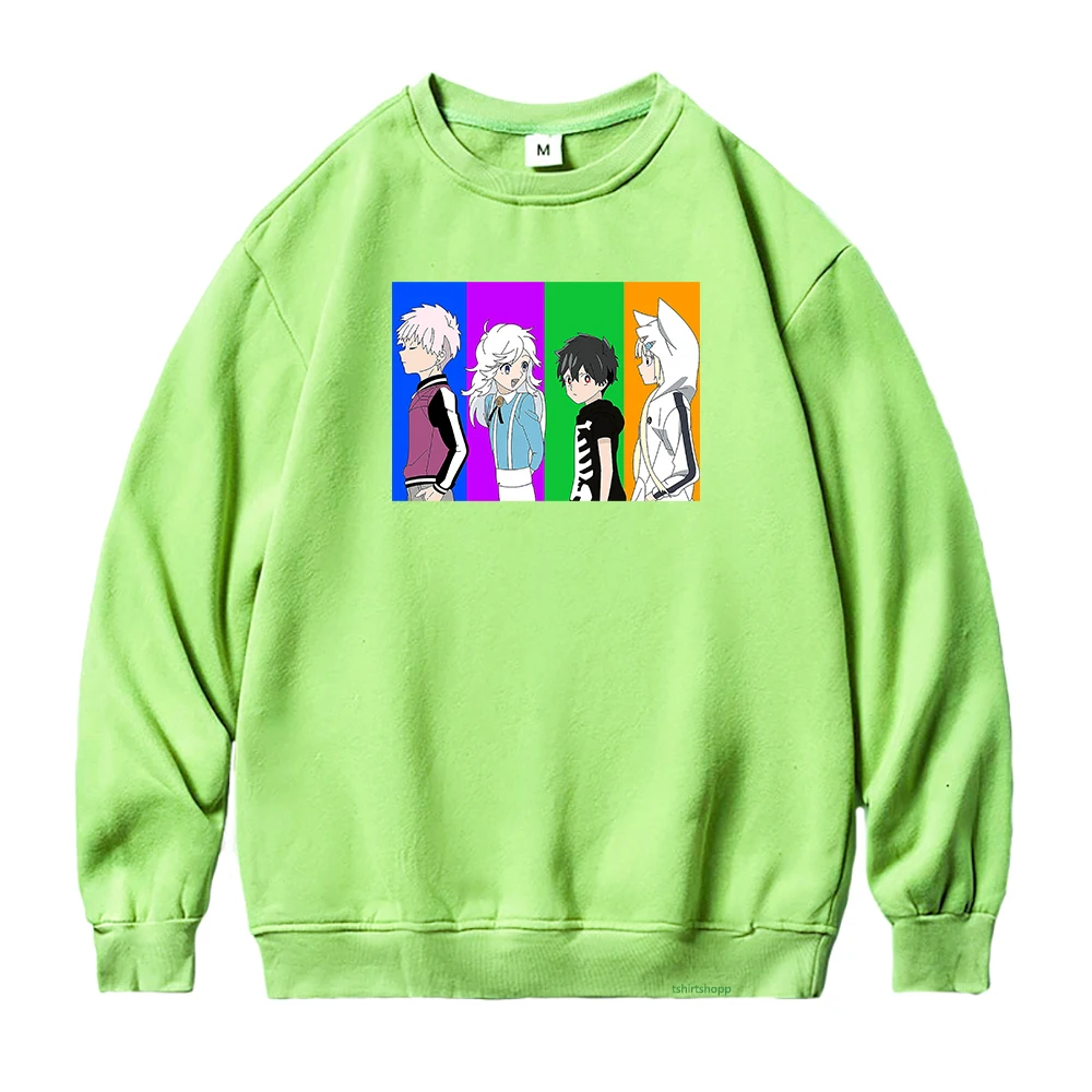 

Kemono Jihen Women Harajuku Manga Kabane Hoodies Anime Clothes Kawaii Oversized Akira Kon Shiki Crew Neck Pullovers Sweatshirts