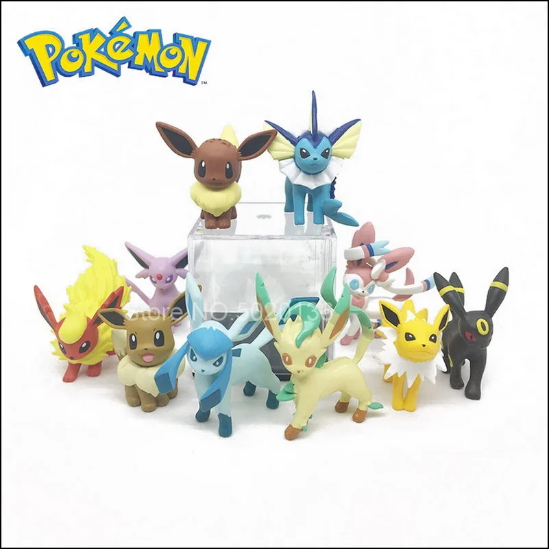 Tomy Pokemon 4-8 см коллекция домашних животных Пикачу бродяга модели | Игрушки и хобби