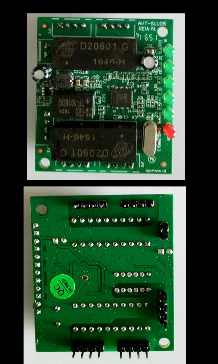 

5 Pin Header Switch Hub 10100M Engineering Module Expansion Network 5-12V