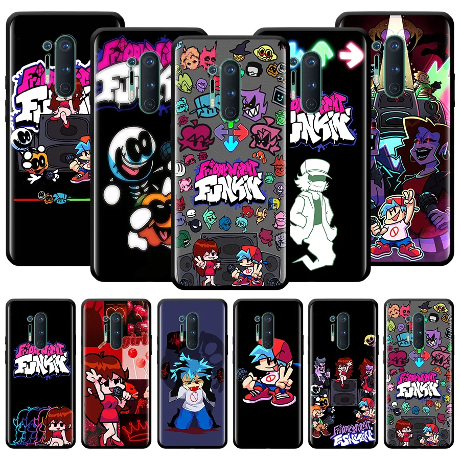 

Friday Night Funkin Luxury Phone Case For Oneplus Nord N100 N200 N10 7 8 9 7T 8T 9R 9RT CE 2 Z Pro 5G Luxury Silicone Cover TPU