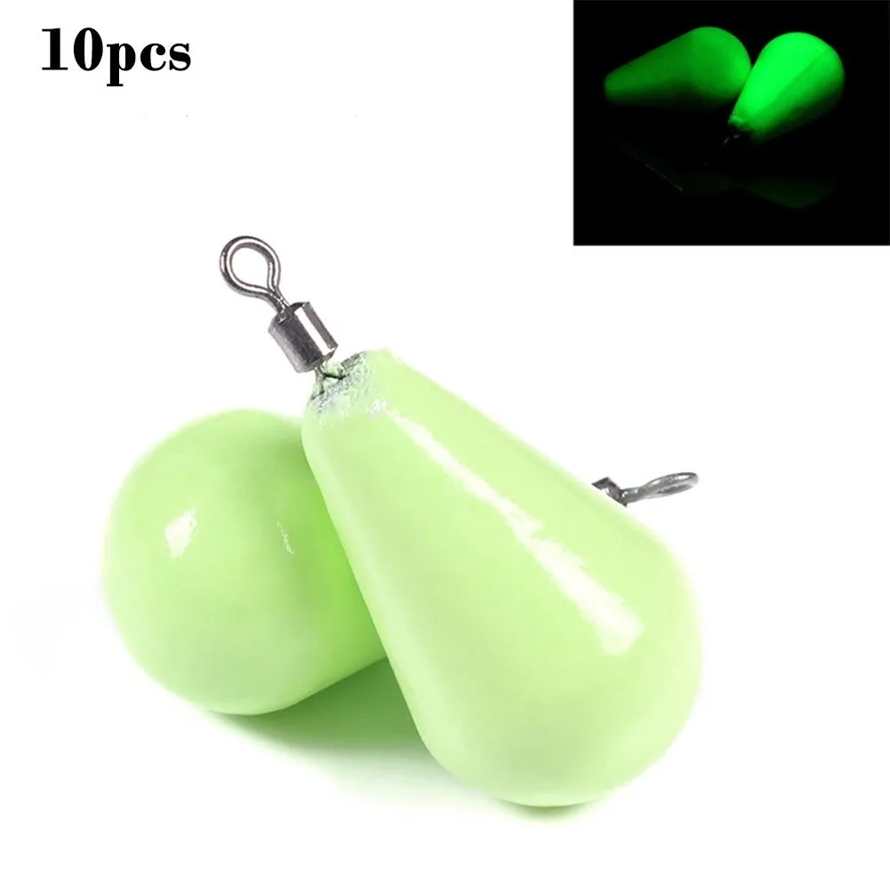 Luminous 12g-15g Sinker Lead Shot Weights Finesse Tear Drop Fishing Lure Tackle Corrosion-resistant Fishing Lead Accessories 2020 10pcs lot drop shot fishing lead sinker lure raft fishing texas rig fishing accessories lead sinker fishing tackle