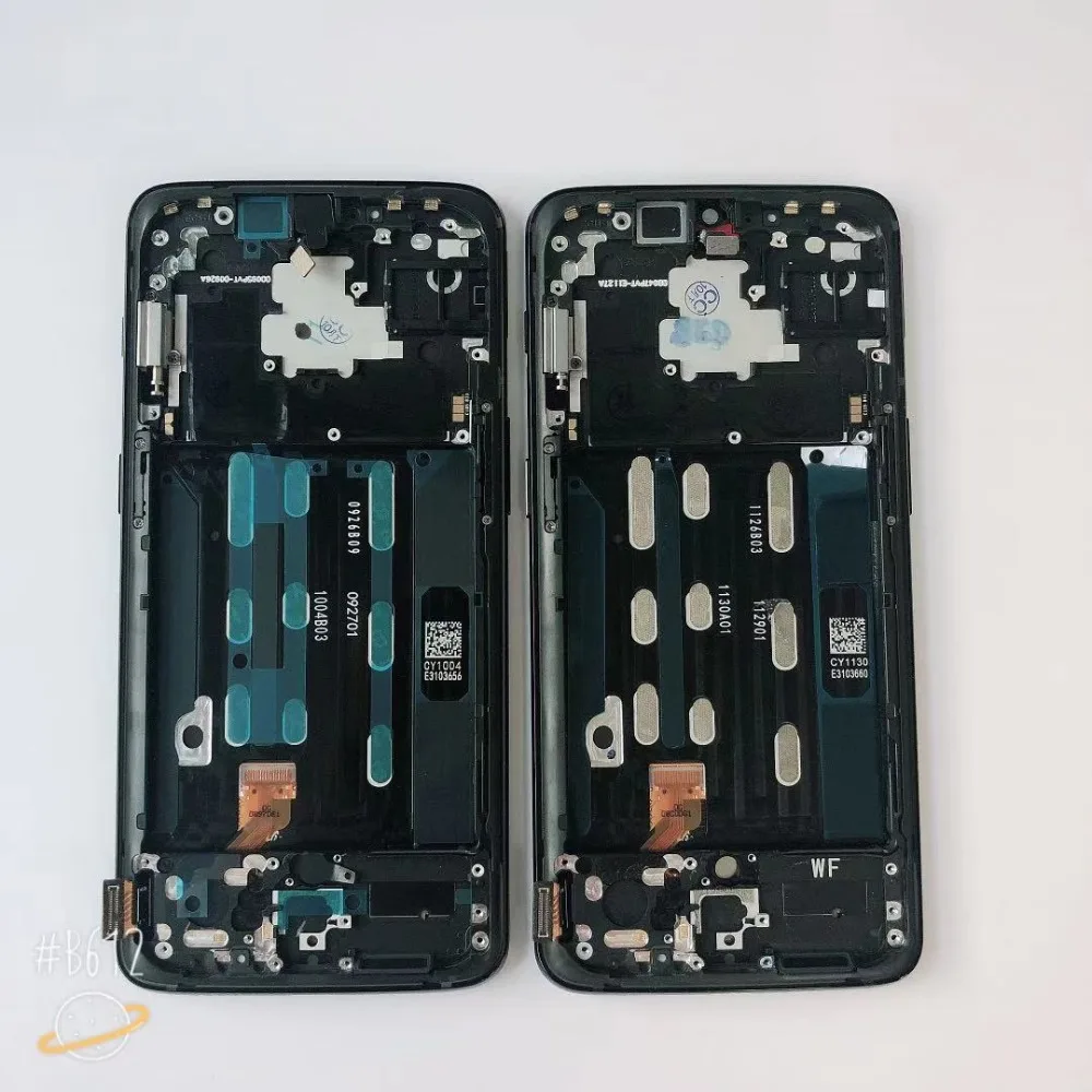 AMOLED 6,41 ''OnePlus 6T ЖК-дисплей Сенсорная панель в сборе One plus 6T ЖК-дисплей дигитайзер дисплей+ рамка