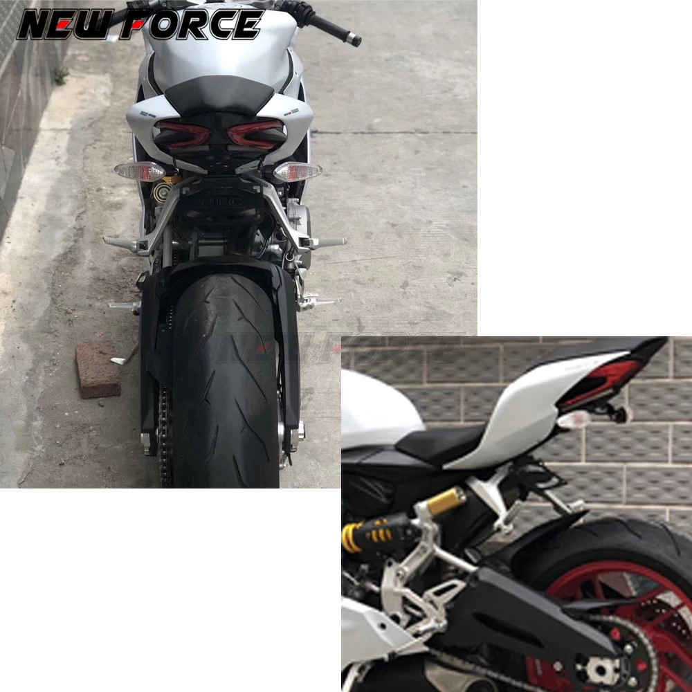 

Motorcycle Rear Passenger Footrest Foot Peg Bracket for Ducati 1199 899 959 1299 Panigale/S/R