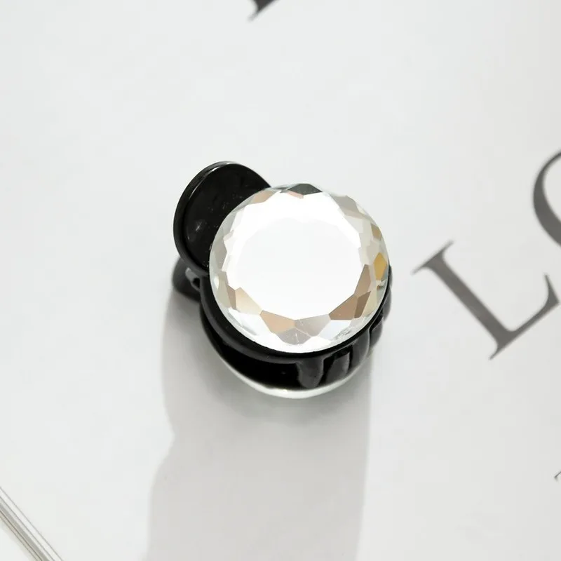 

Korean version of crystal clipsmall crystal clip crystal hair clip crystal half-tie hair ponytail clip, Crystal Hair Claw