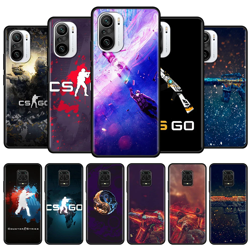 Чехол для телефона Xiaomi Redmi Note 9 8 10 Pro 9T 9S 8T 7 10Lite чехол redmi 9C 9A 8A Capa Counter Strike csgo Team |