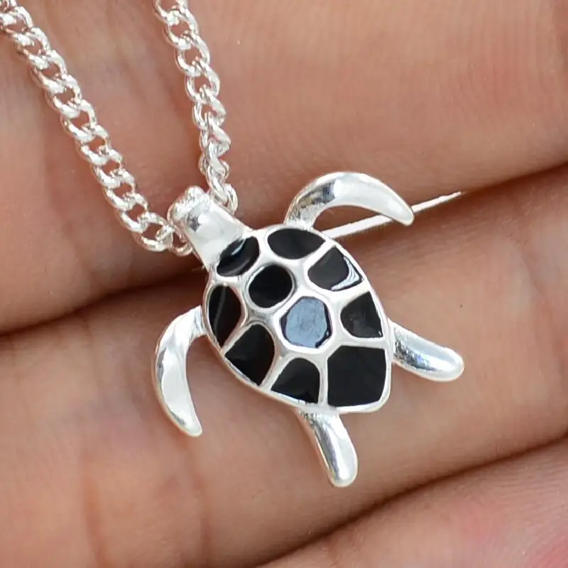 Цепочка с подвеской в виде морской черепахи | Украшения и аксессуары