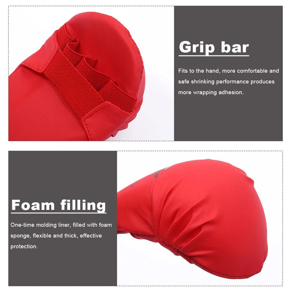 Перчатки для кикбоксинга мужчин женщин PU карате Муай Тай Guantes De Boxeo Free Fight MMA Sanda