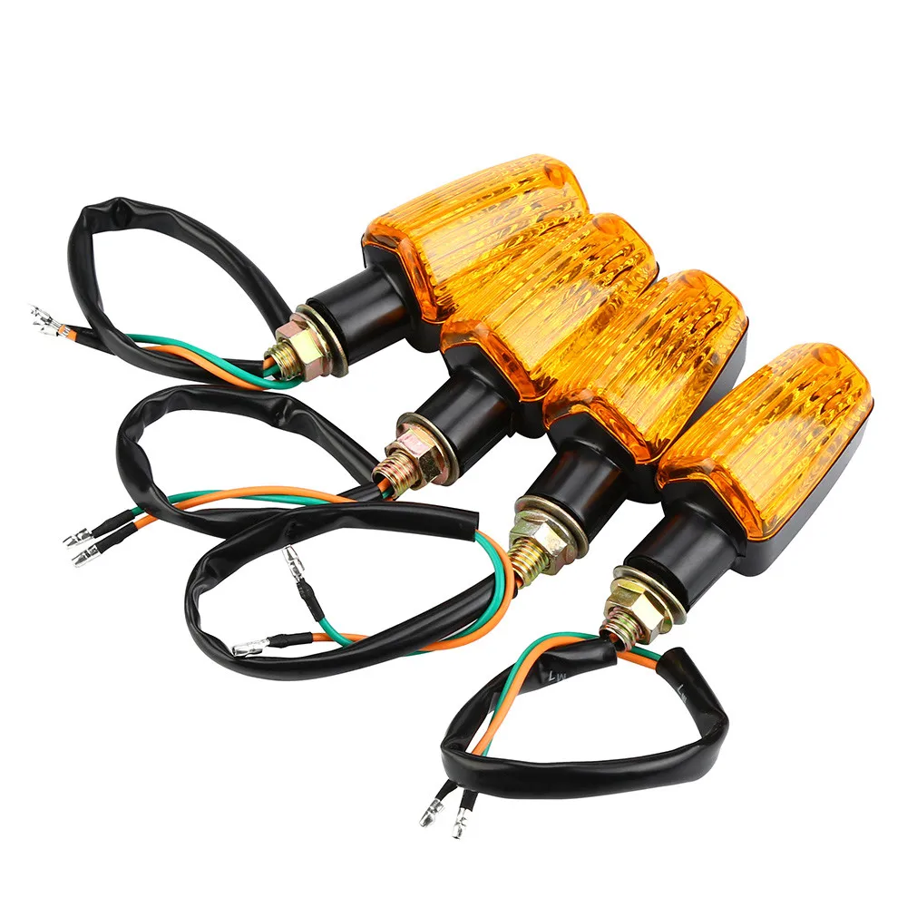 . 4 шт. Универсальный мотоцикл указатели поворота Поворотный Светильник