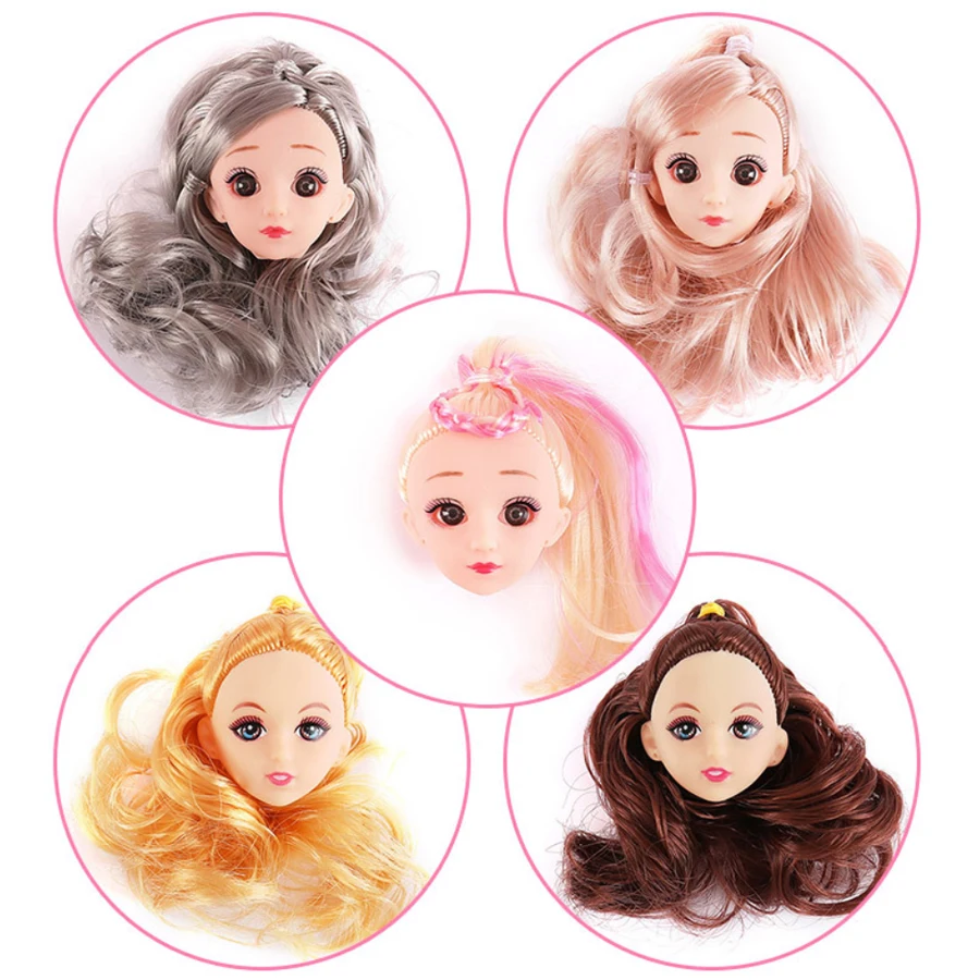 Аксессуары для куклы сделай сам 30 см кукла без одежды макияж Кукла головой