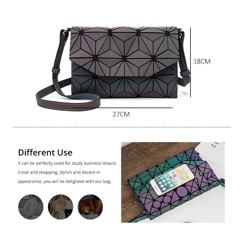 Женская сумка через плечо LOVEVOOK наплечная световой цвета для дамы повседневная на