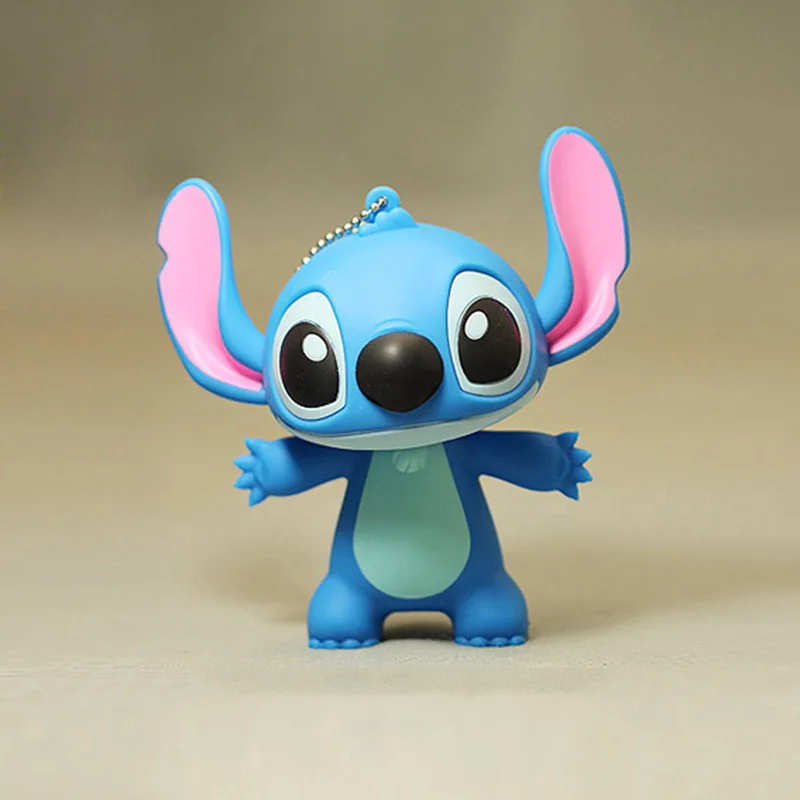 Disney аниме Kawaii стежка Брелок экшн Фигурки Коллекционная игрушка из ПВХ фигура