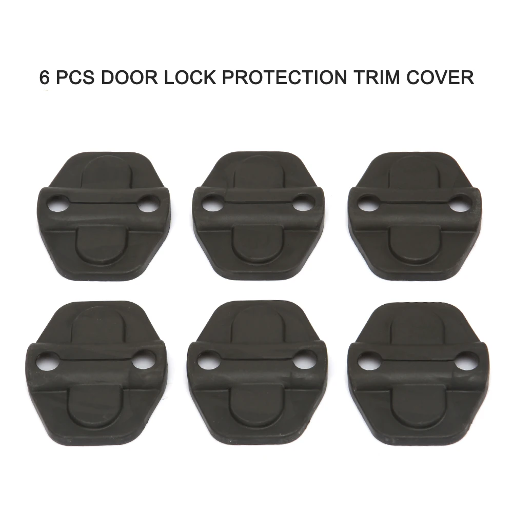 6 шт. крышка дверного замка пряжка декоративная отделка защита Стайлинг замена