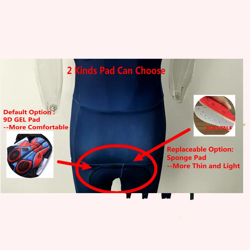 Цельный велосипедный женский комбинезон Trisuit для горного велосипеда