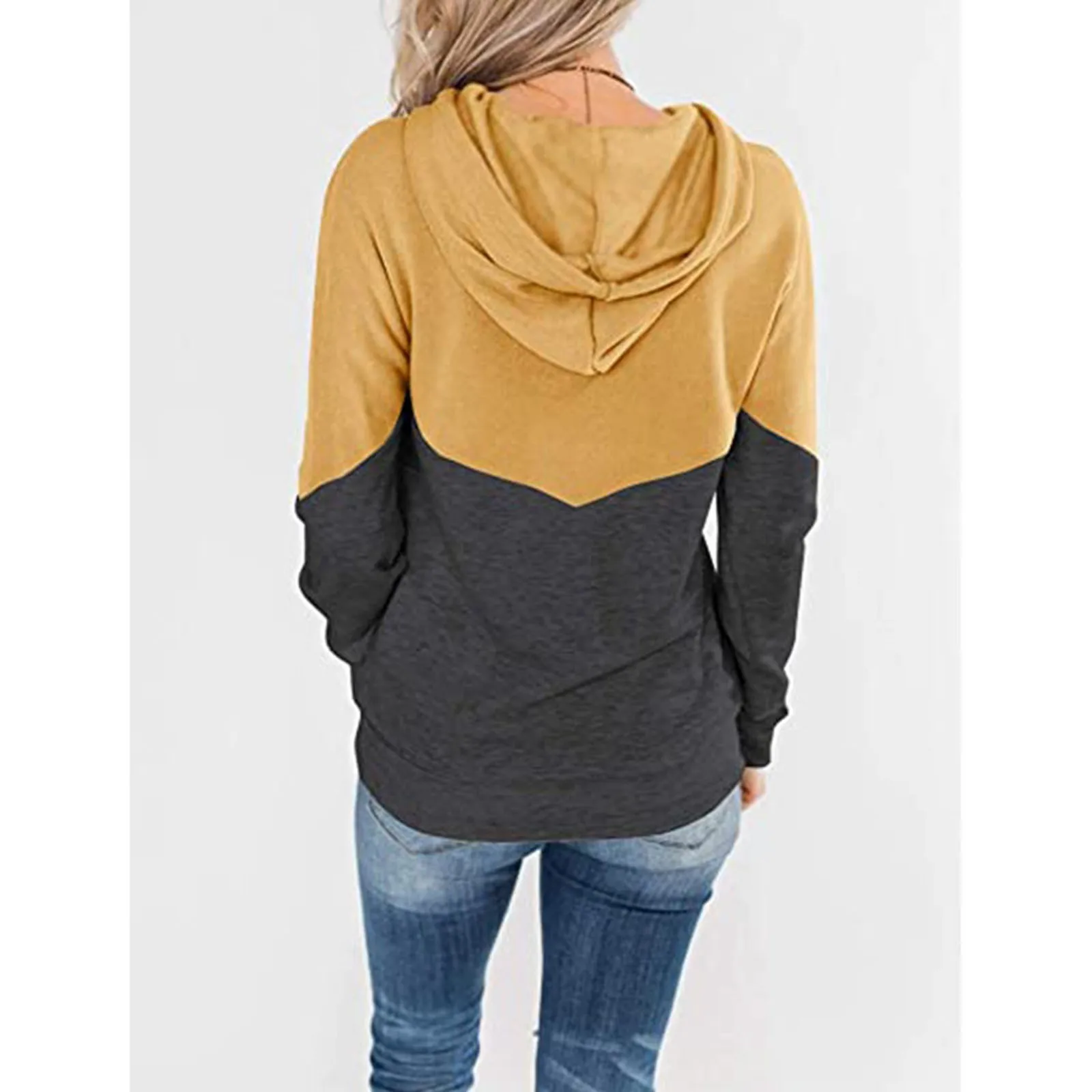 

Hooded sweatshirt Women's Long Sleeve Loose Pullover Female Harajuku Women Tops Spring Autumn Fashion Casual Streetwear