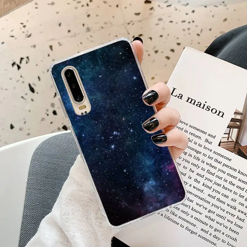 

Starlight blazed art Phone Case Transparent for Samsung A71 S9 10 20 HUAWEI p30 40 honor 10i 8x xiaomi note 8 Pro 10t 11