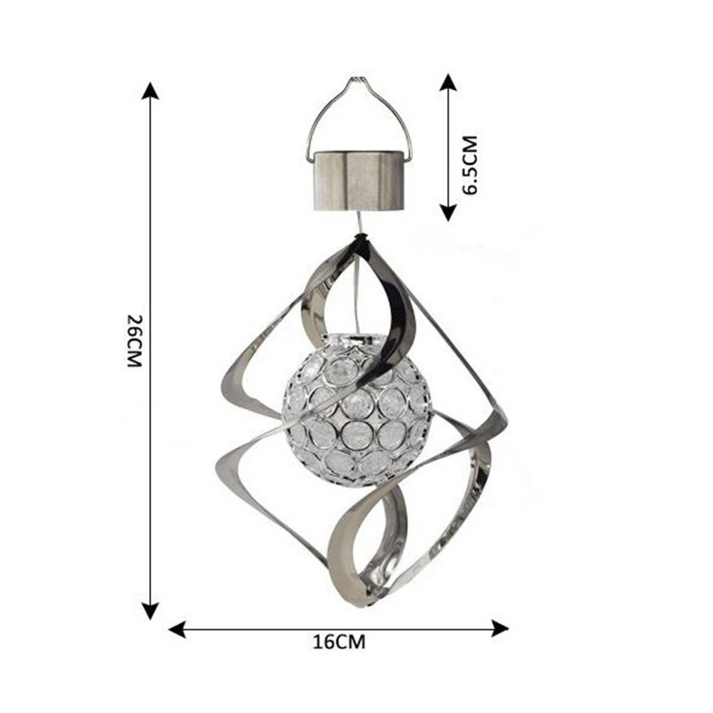 Светодиодный уличный фонарь на солнечной батарее с защитой от ветра