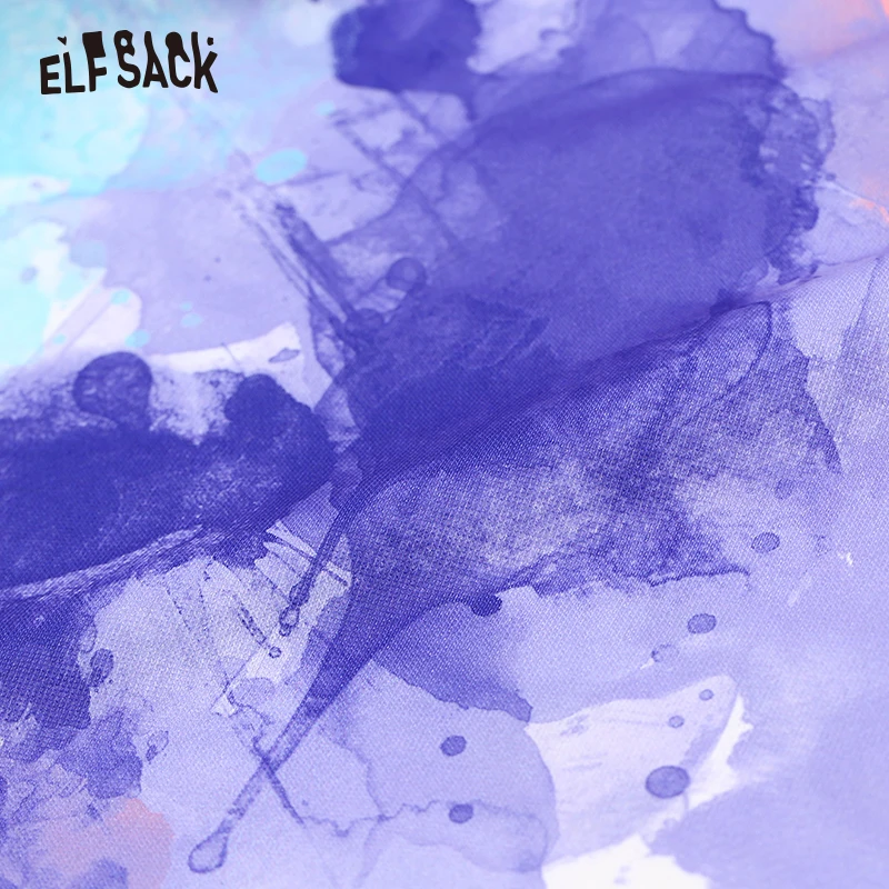 Женские свитера ELFSACK Повседневные вязаные оверсайз с круглым вырезом 2019|Женские