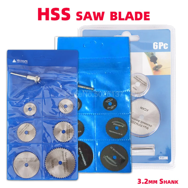 

Отрезной диск HHS для вращающихся инструментов, оправка для Dremel, металлические диски из быстрорежущей стали, лезвие для резки дерева