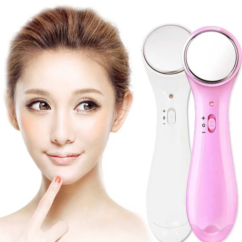 Electric Anti-aging Machine High Frequency Ultrasonic Facial Beauty Device Ionic Clean Wrinkle Removal Skin Lift Facial Massager