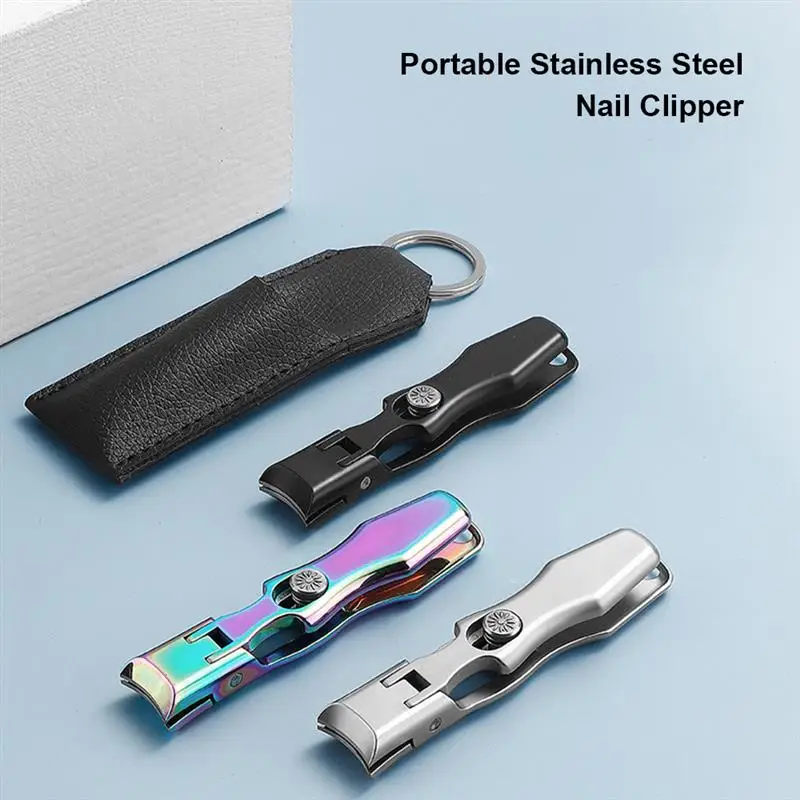 

Super Sharp Portable Stainless Steel Nail Clipper Wide Jaw Opening Toenail Scissors Pliers Pedicure Tool For Travel Colorful