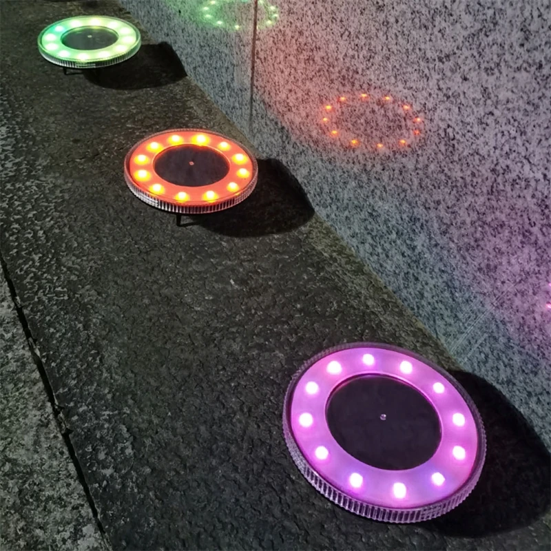 

Colorful Pathway LED Light Solar Landscape Lights Color Changing Solar Lights Waterproof IP65 Outdoor Lights for Walkway