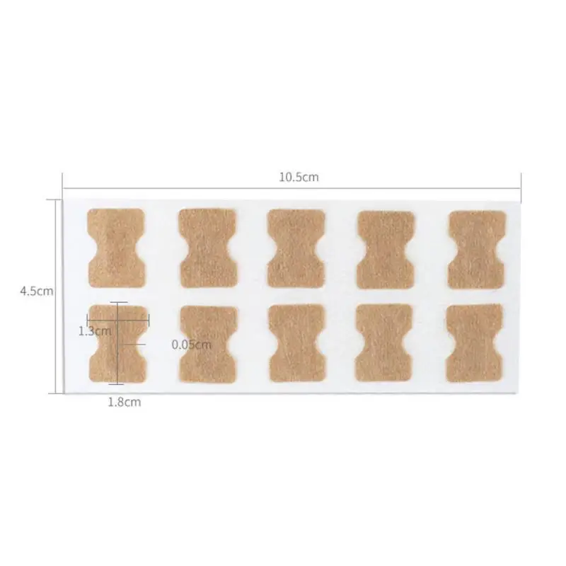 

5/10/20PCS Ingrown Toenail Correction Stickers Glue Free Ingrown Patch Finger Incorporated Orthodontic Toe Thumb Patch Sticker