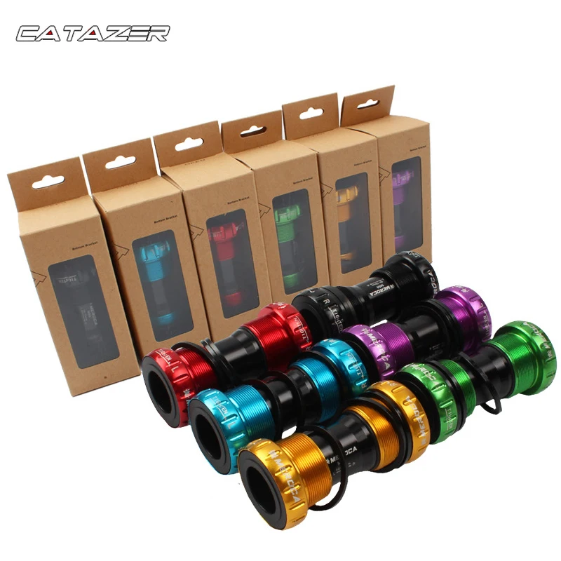 

Bearing Bottom Bracket Screw Type 68/73 mm Mountain Bike Axis Road Bike Bottom Bracket Waterproof CNC BB Alloy