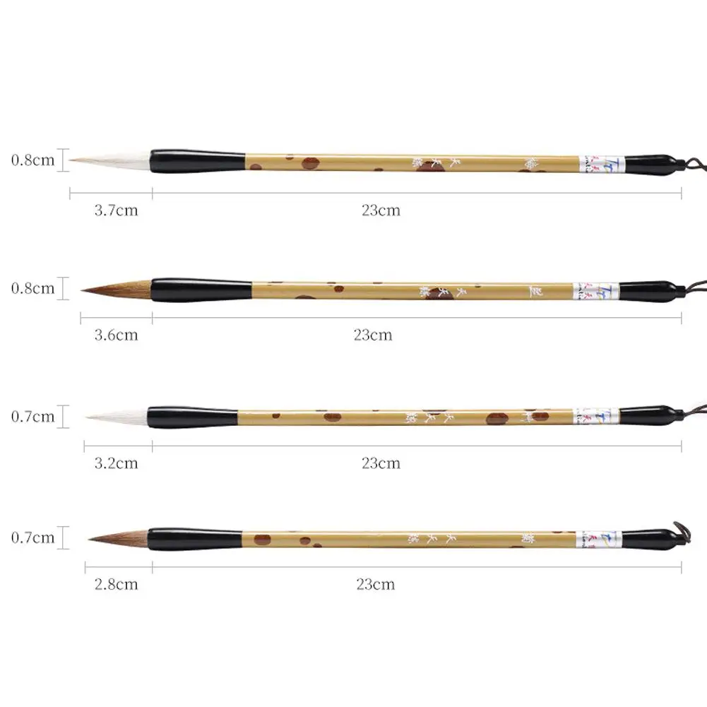 

Chinese Calligraphy Writing Brushes Ink Stick Stone Pad Stamp Holder Washer Set Painting Tool Compact Design Fine Workmanship