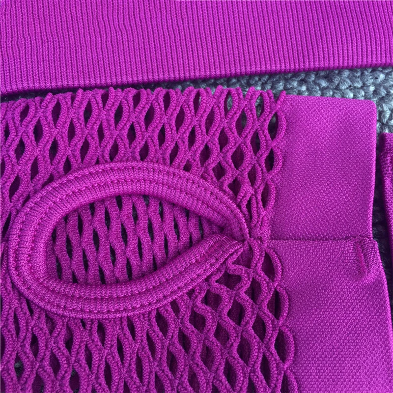 

WIN.MAX Sexy Yoga Set Women Fitness Gym Clothing Sport Suit Tracksuit Seamless Hollow Out Long Sleeve Crop Top High Waist