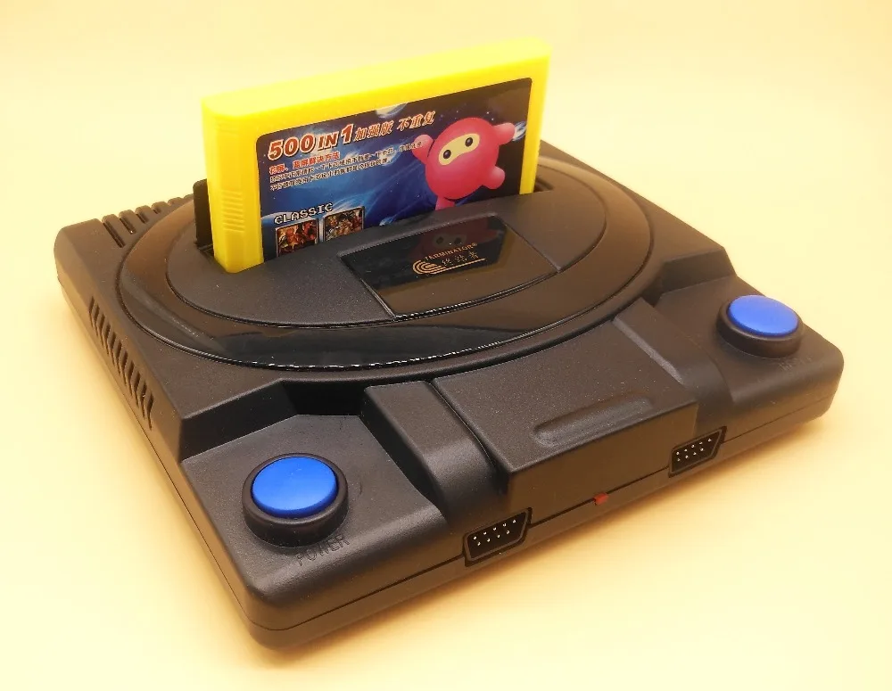 Новая Ретро ТВ Видео игровая консоль с слот картриджа для Nes 8 бит игр два геймпада