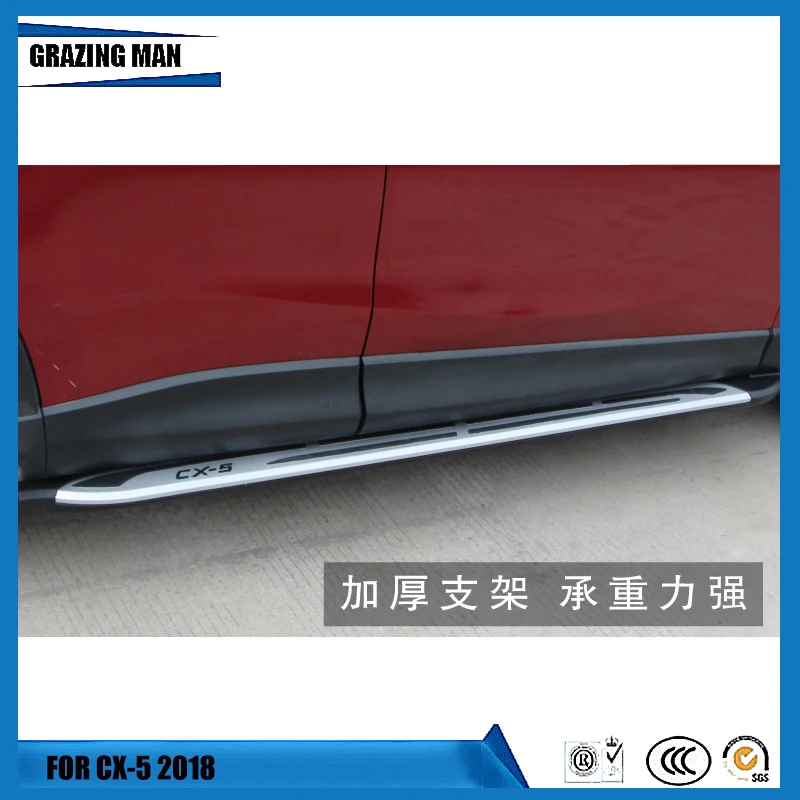 Автомобильный Алюминий Подножка для CX 5 2018 2019 CX5 Рабочий стол|Педали| |