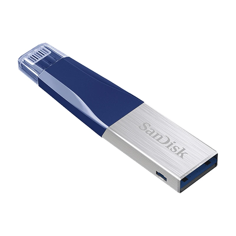 SanDisk X40N USB 3 0 OTG флэш-накопитель диск 128 Гб 64 ГБ 32 16 Pen Drive Флешка для ПК/Iphone 2 в 1 |