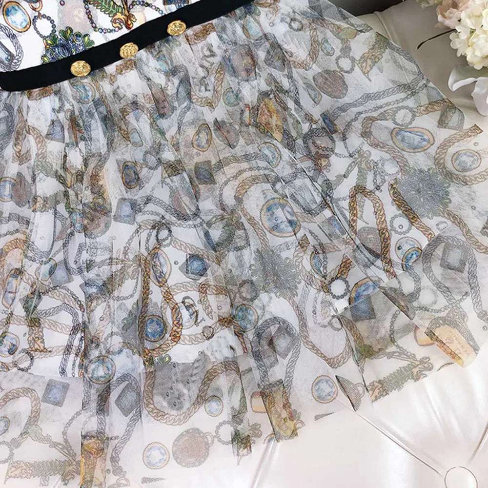 

2021 designer's high end children's summer new classic vest dress with soft fabric