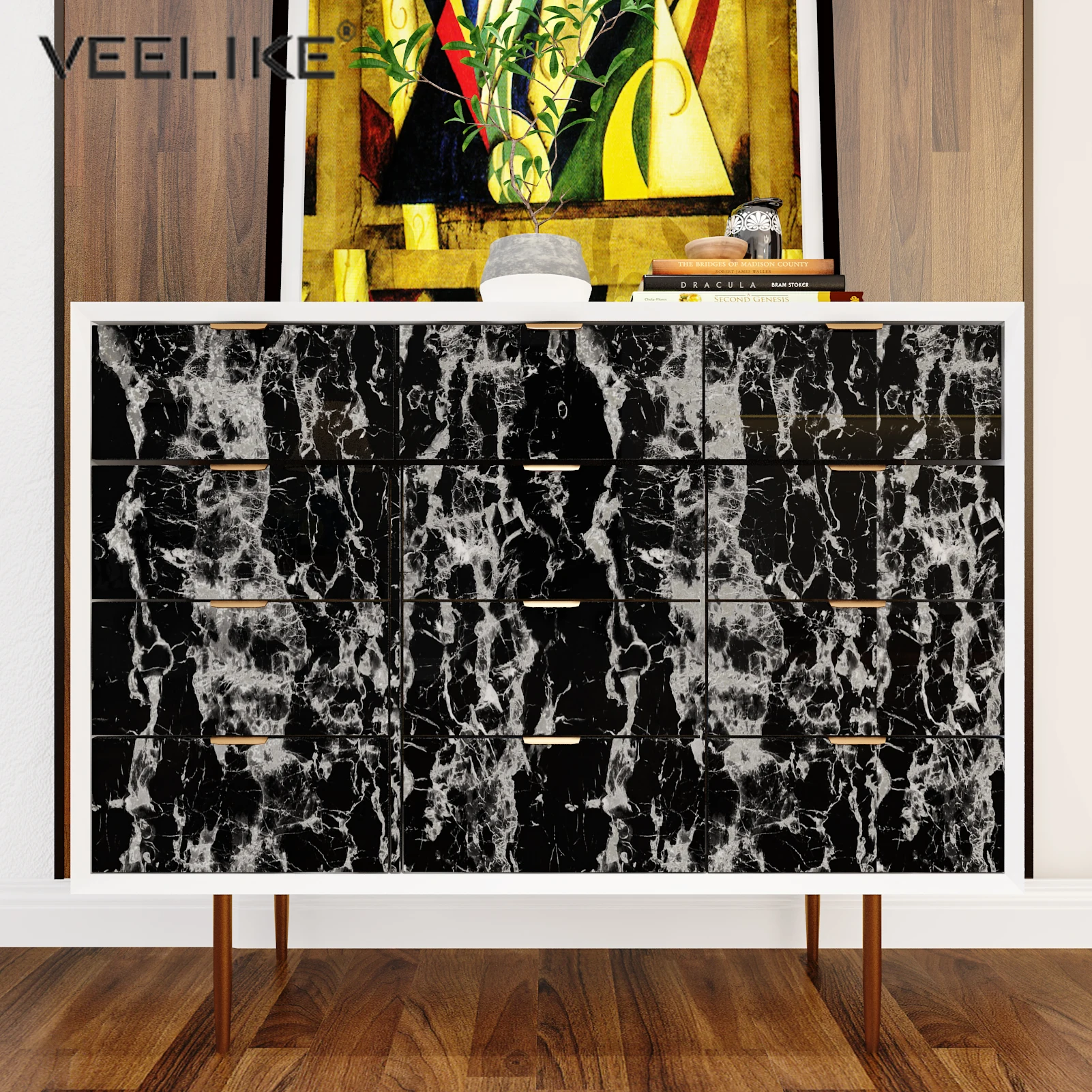 

Мраморный гранитный узор обои самоклеющиеся Мебельные Пленки для ремонта многоцветные дополнительные водонепроницаемые кухонные наклейк...