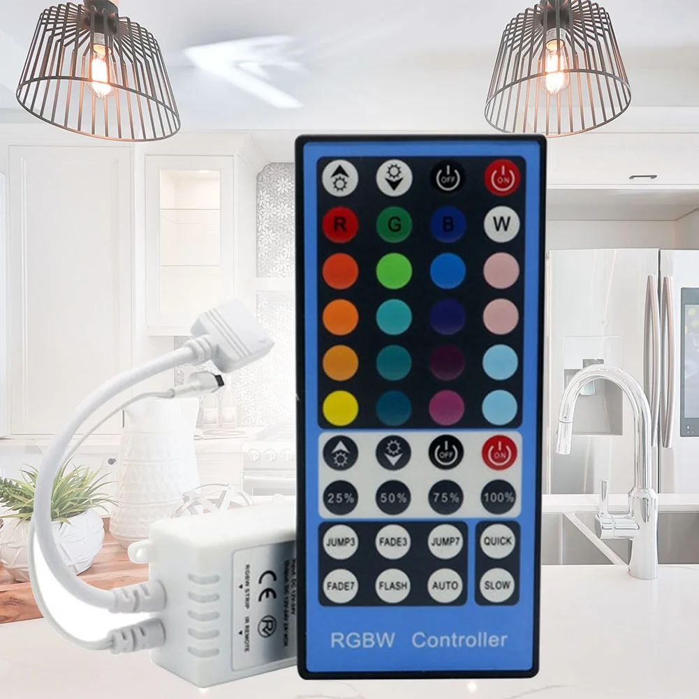 40 ключ Регулируемая яркость вечерние светильник для дома Светодиодная лента