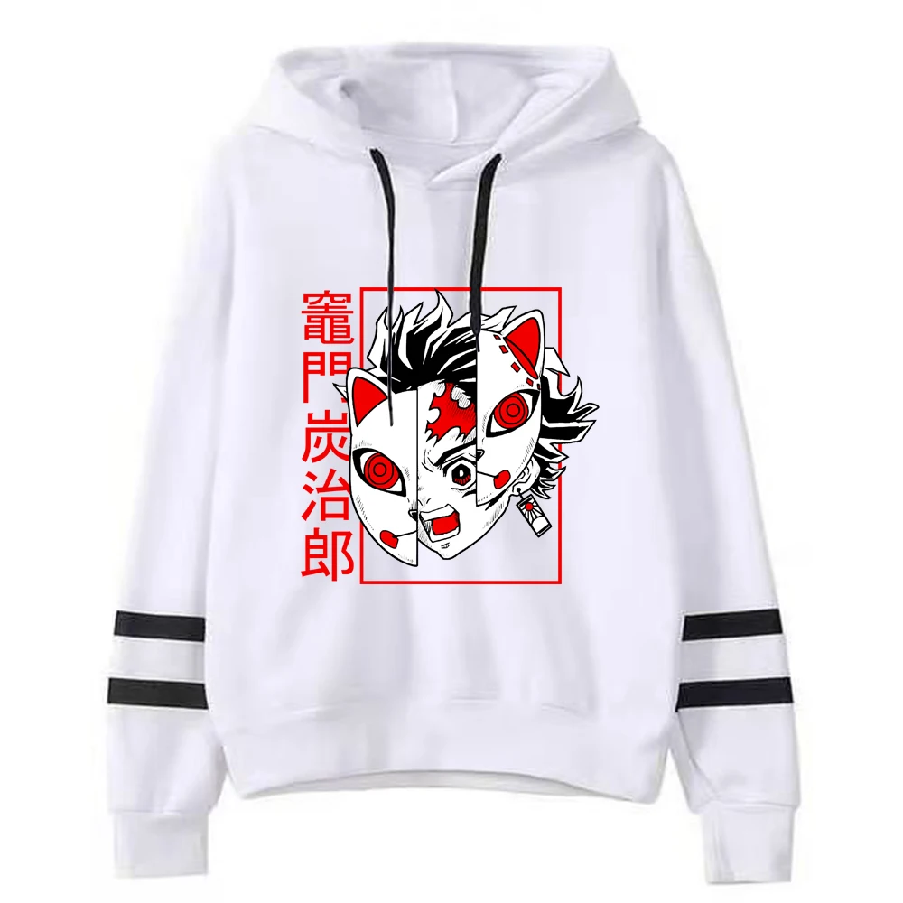 

Demon Slayer Sweatshirts Loose Casual Hoodies Unisex Harajuku Style Long Sleeves Top