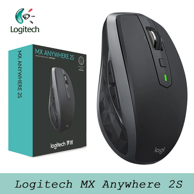 

Мышь Logitech MX Anywhere 2S, Bluetooth, 2,4 ГГц, 4000 DPI