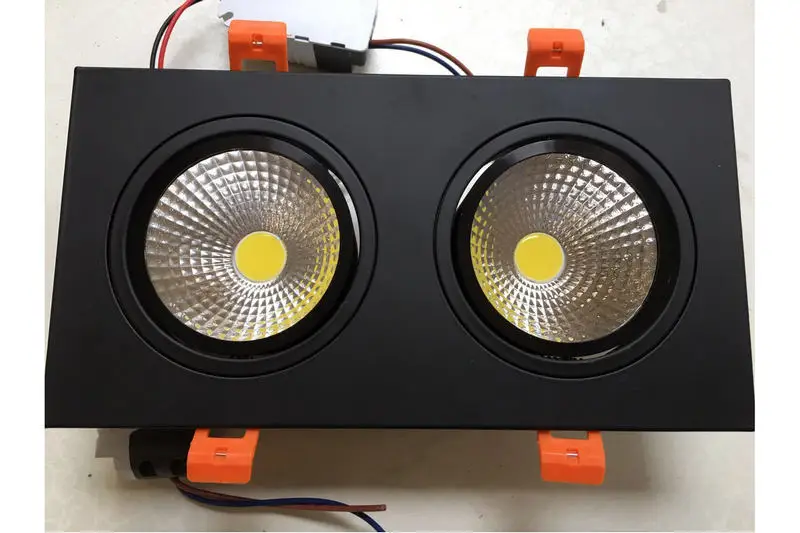 

Спот Потолочный 1 шт. яркий Встраиваемый белый светодиодный светильник Cob 10 Вт 14 Вт Corlor Точечный светильник, декоративная потолочная лампа Ac ...