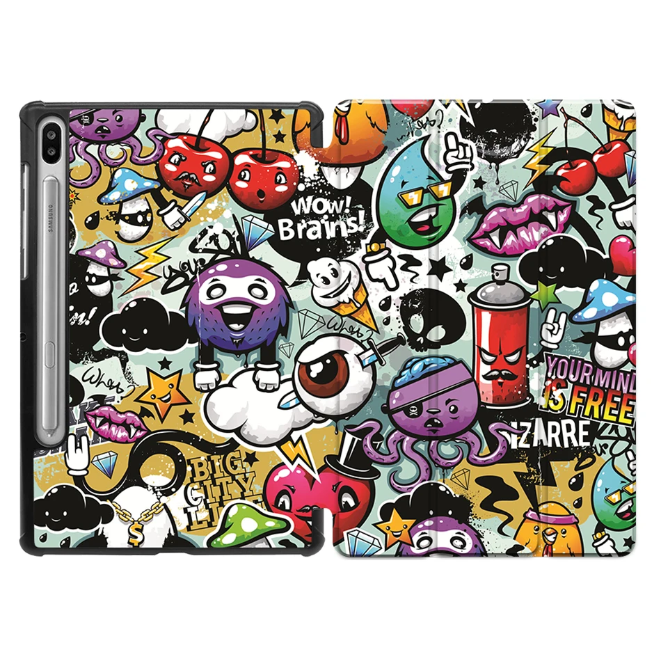 

MTT Case For Samsung Galaxy Tab S6 10.5 inch 2019 SM-T860 T865 T867 PU Leather Flip Stand Smart Cover Funda Auto Sleep/Wake Up