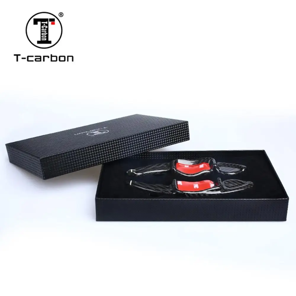 T carbon абсолютно новый 2 шт. высокое качество углеродное волокно руль сдвиг весло