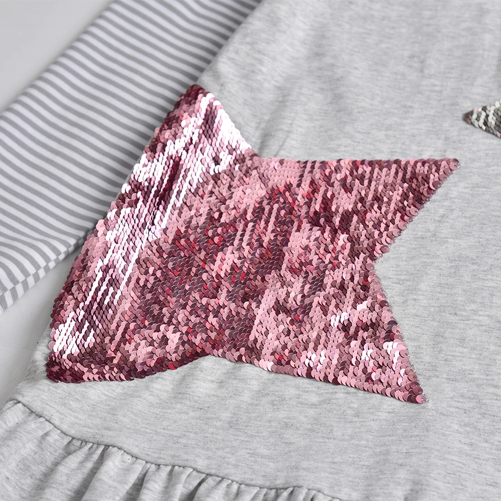 Платье для девочек VIKITA Рождественский костюм с блестками детские платья