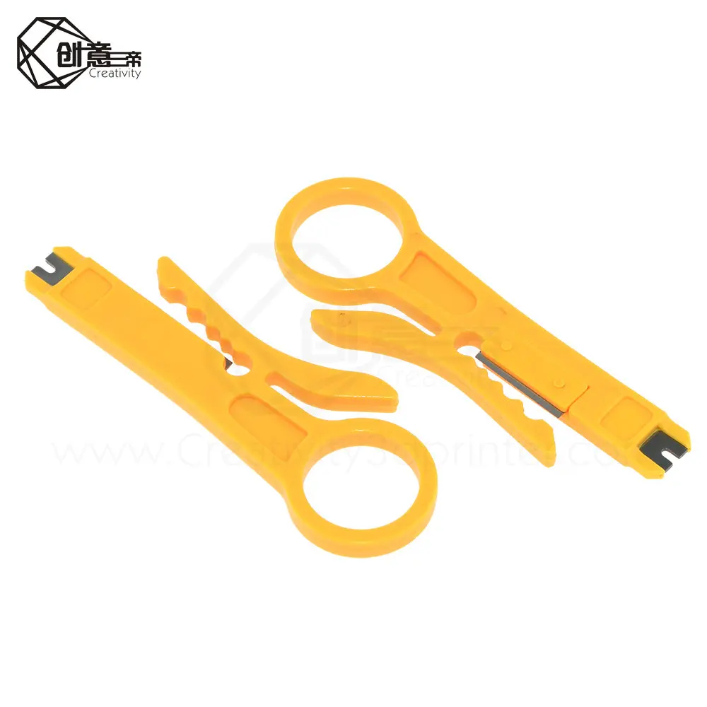 Нож для зачистки проводов карманный мини инструмент обрезки и обжима